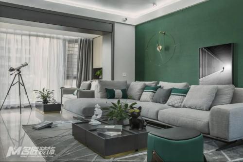 海口市廣昌花苑現(xiàn)代簡(jiǎn)約風(fēng)格三居室裝修案例